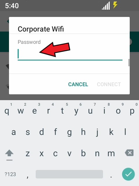 Wi-Fi Password